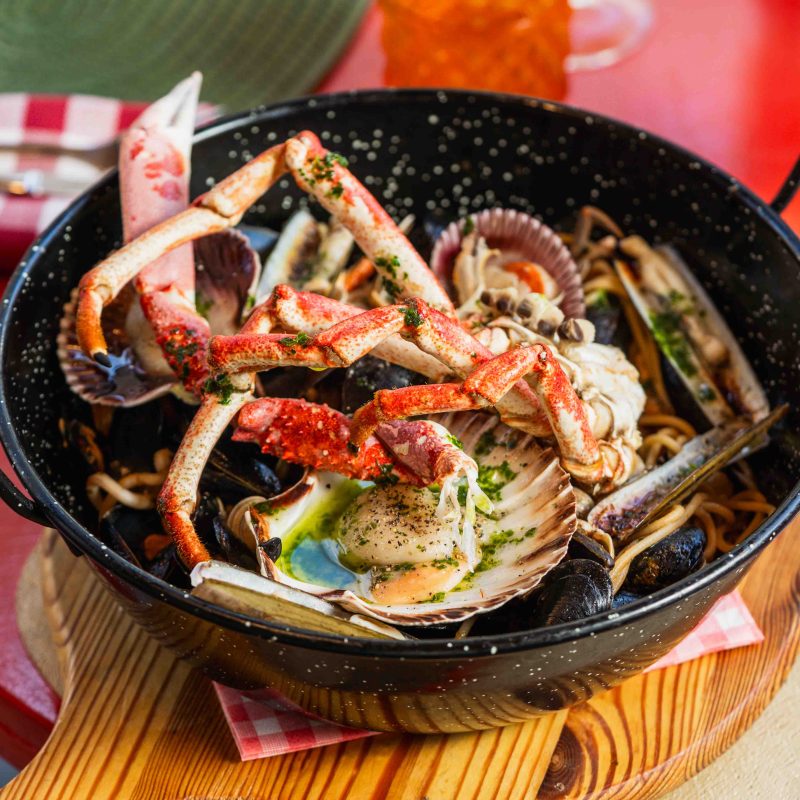 Seafood first courses